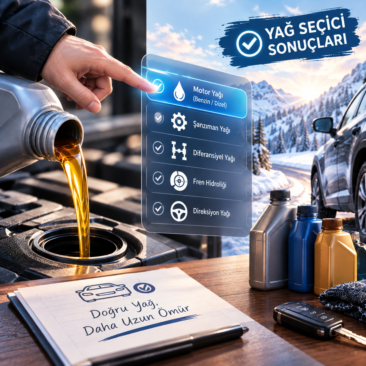 Yağ Seçici Sonuçları