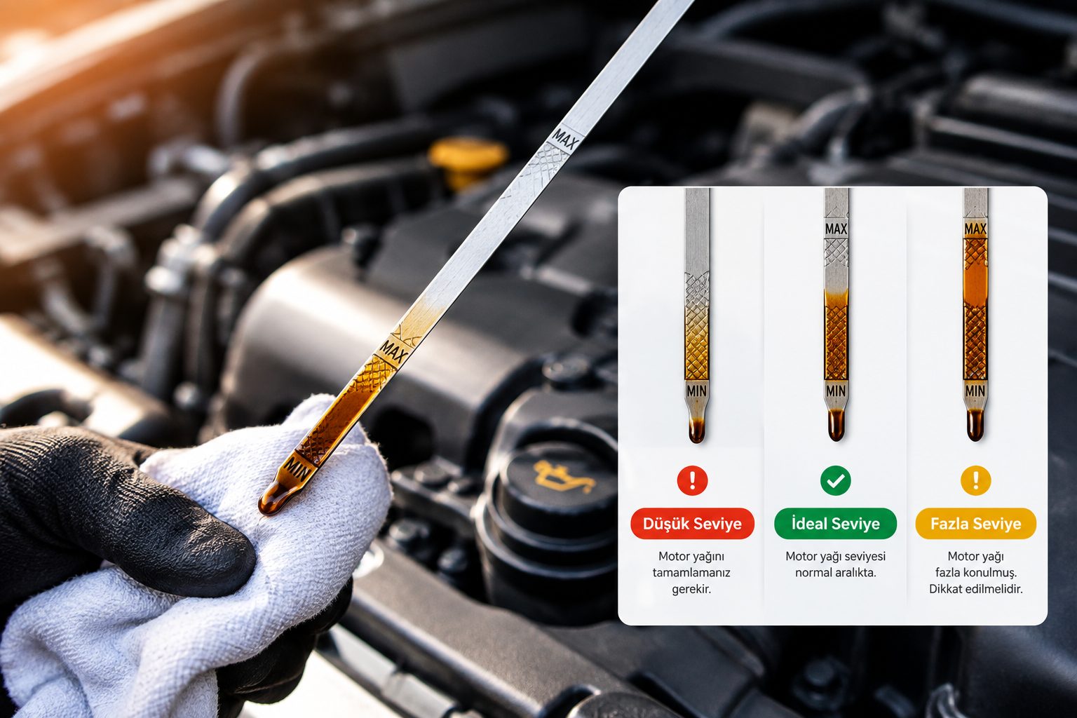Motor Yağı Belirteçleri ve Zincir Yağı Kavramları